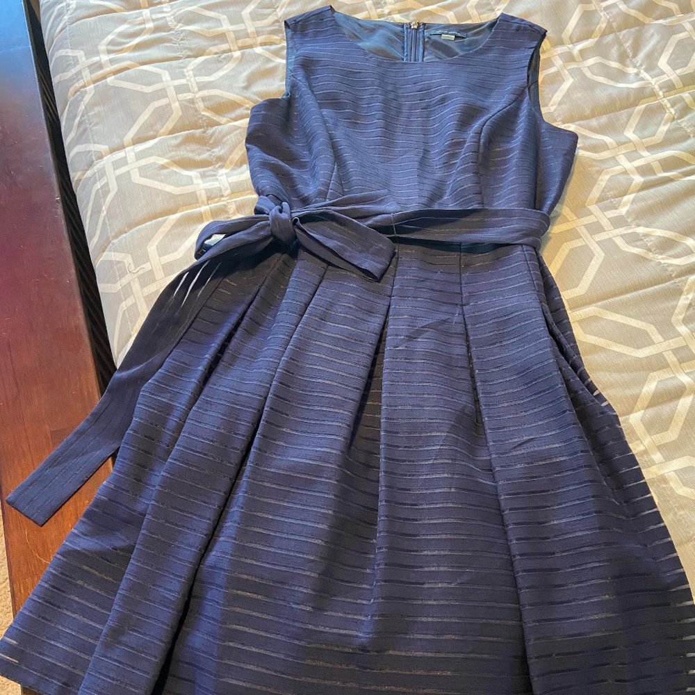 Tommy Hilfiger NWOT Navy Dress, Size 12
